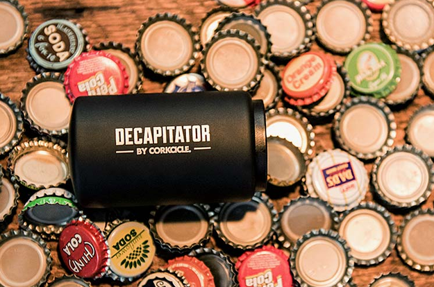 The Decapitator is "a bottle cap's worst nightmare."