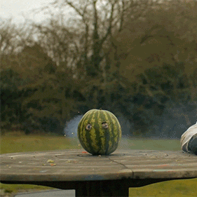 18.) Blowing Up A Watermelon