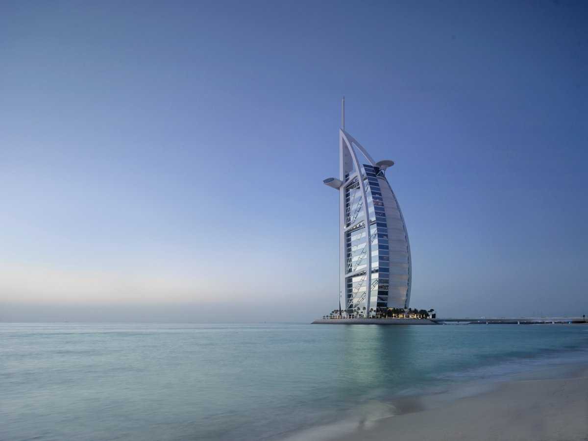Thirty-nine percent of the famous Burj Al Arab hotel is uninhabitable and completely "wasted" space.