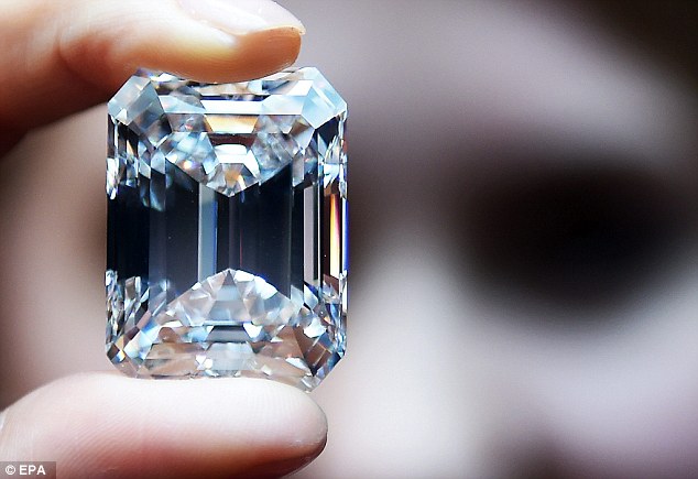  The stone is one of just five diamonds of similar quality over 100 carats that have ever been sold publicly