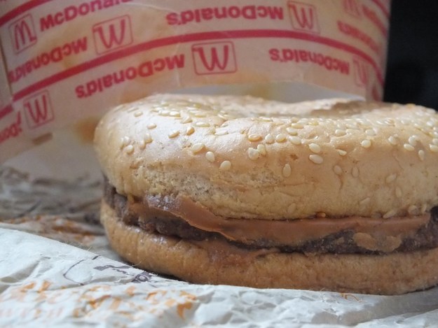 This burger was purchased in 1995 by two teenagers in Adelaide, Australia.