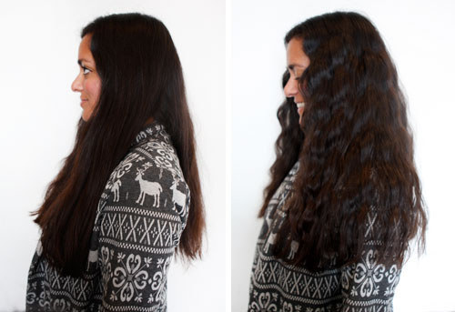 Flatiron your braids for instant waves.