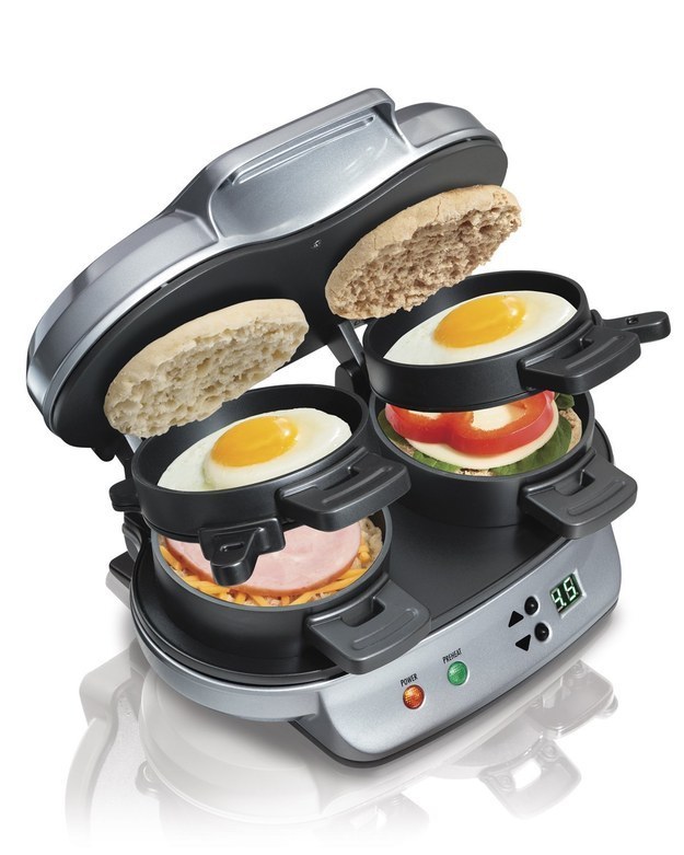 This all-in-one breakfast sandwich maker.