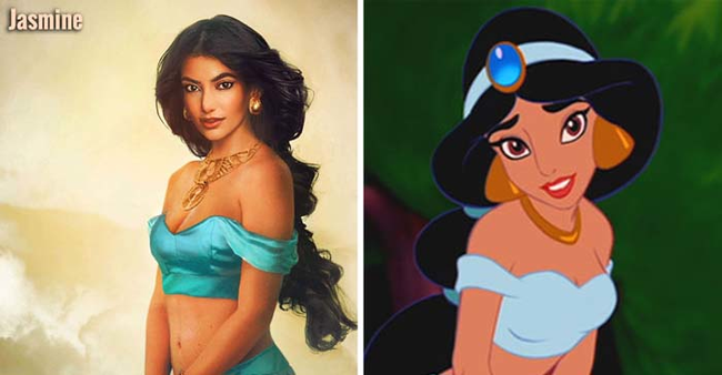 The epic Middle Eastern beauty is really showcased in this realization of Jasmine