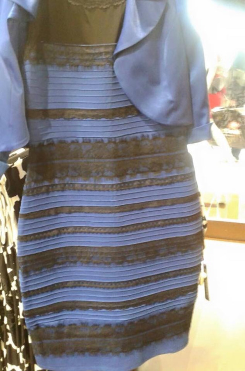 這件洋裝造成了全網路前所未有的最激烈討論。你看到這件洋裝是什麼顏色？