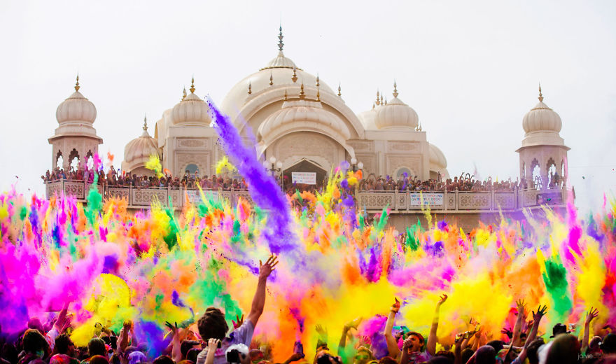 印度的色彩節 (Holi Color Festival)