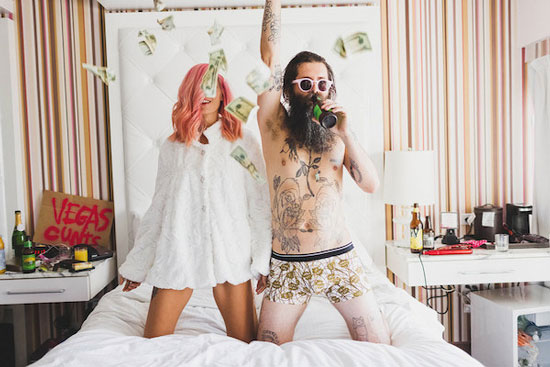 Hipster+Couple+Get+Married+And+Create+The+Most+Badass+Wedding+Photos+Ever