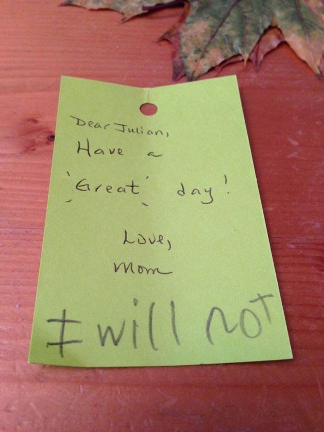 妈妈写给女儿的小纸条，没想到她回...