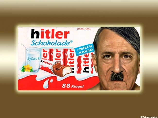 Hitler would consume a kilogram of chocolate a day.