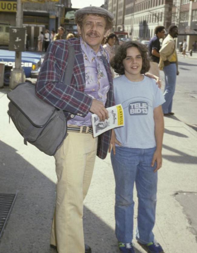 傑瑞史提勒 (Jerry Stiller) 和兒子班史提勒 (Ben Stiller) 1978年時合影於紐約。