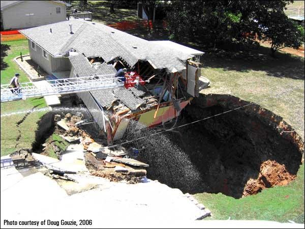 In Florida alone, from 2006 to 2010, there were 24,671 insurance claims for sinkhole damage, totaling $1.4 billion.
