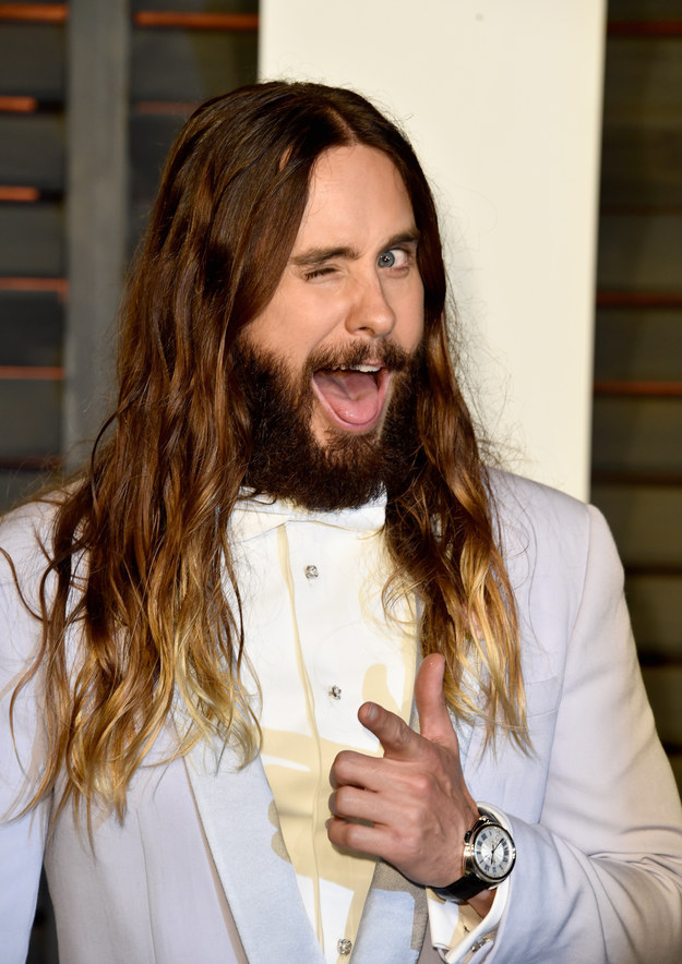 His perfect beard and perfect ombre hair saw their last red carpet at the Oscars.