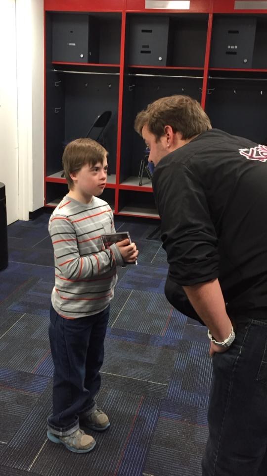 This is The Kane Show's intern John giving Christopher a pep talk before he meets his favorite band of all time.