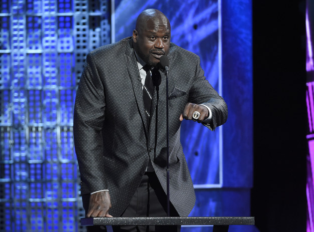 Shaq also turned up to add his voice to the chorus of non-Beliebers.