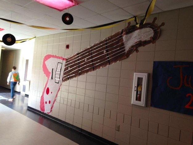 This is a great school decoration.