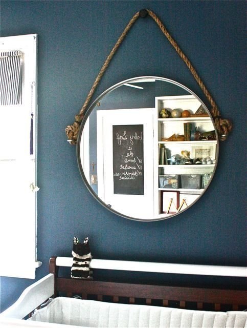 This Ikea hack mirror will class up any powder room.