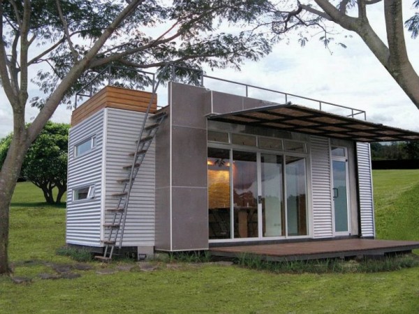 This shipping container home by the Costa Rican firm, Cubica is only 160 square feet.