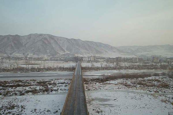 Tumen River</p><br /><br /> <p>This river makes up part of the boundary between Russia and North Korea and also snakes down into Chinese territory. Within a mile, you can go from North Korea, through China and end up in Russia, which makes this a good place for those wishing to defect. As such, it is generally well guarded by North Korean soldiers.