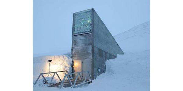 Doomsday Seed Vault</p><br /><br />
<p>As its name suggests, the vault, officially known as the Svalbard International Seed Vault, is designed to store a wide assortment of seeds in an effort to preserve crop diversity and assure humans will have a source of food no matter what earthly disasters occur.The storage compound is located in Svalbard—one of the remotest places on the planet that’s still fairly accessible. Svalbard is a large, barren rock island in the Arctic Circle, and the vault is situated inside an old copper mine. As if the isolated landscape weren’t enough, the seed safe is defended with blast-proof doors, motion sensors, airlocks, and one meter thick steel reinforced concrete. Its unique climate and position should keep the seeds safe from any disaster, man-made or otherwise, for centuries.