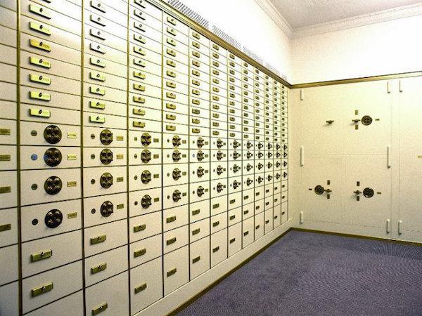 The Swiss Vaults </p><br /><br />
<p>Crime thrillers usually have talk of a Swiss bank account. There’s a reason: Swiss banks are among the safest on the planet. The 3-key safety deposit box in particular has been used by the World’s most wealthy citizens for over 200 years.