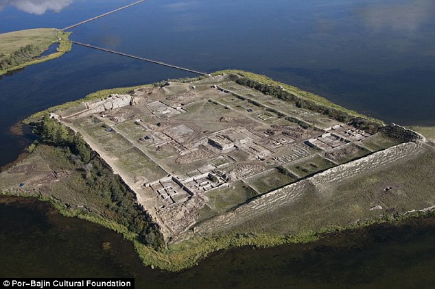  The ruined structures have led experts to believe the island was used as a fortress or prison