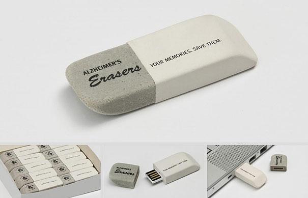 30. Alzeihmer's Erasers USB Drive
