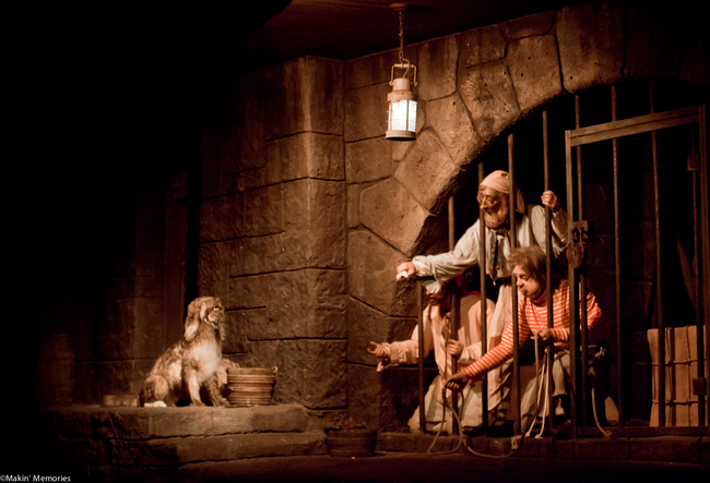16.) The dog in the Pirates of the Caribbean ride is the same dog that is in the Carousel of Progress.