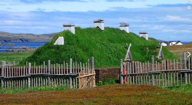 L'Anse aux Meadows: Many believe that it was Columbus who discovered the New World, but this settlement in Newfoundland proves that the Vikings were the first to settle in North America. The site was built 1,000 years ago, and was able to support 30 to 160 Vikings.