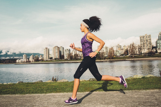 Exhaling on alternate feet while running can reduce stress on your body and reduce the risk of cramps.