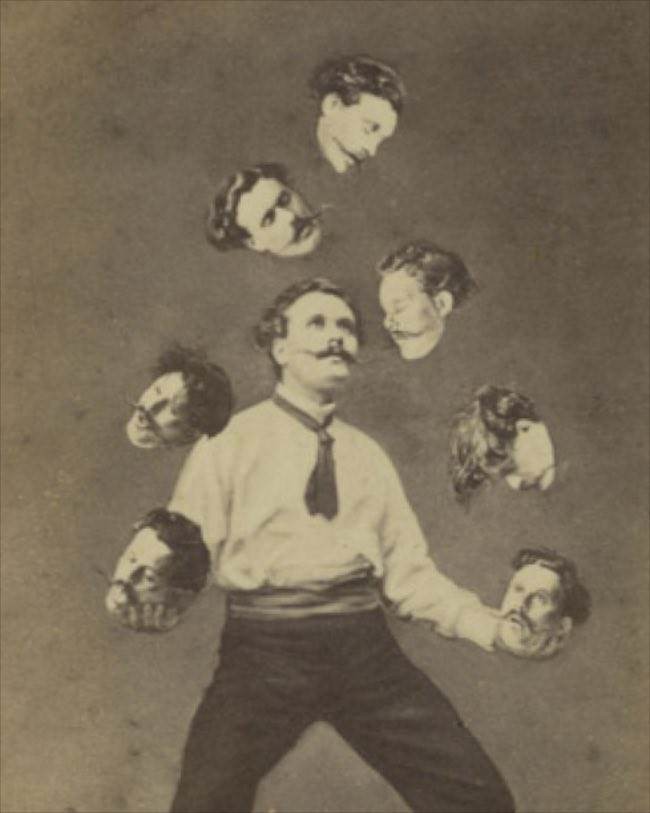 <i>Man Juggling his Own Head</i>, ca. 1880