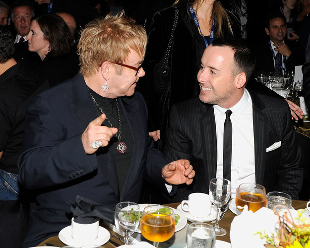 Elton John and David Furnish have been together since 1993 and married since 2004.