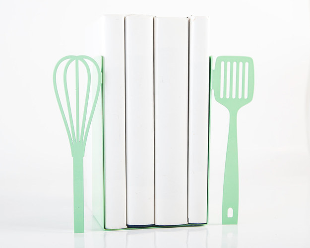 Spatula And Whisk Bookends
