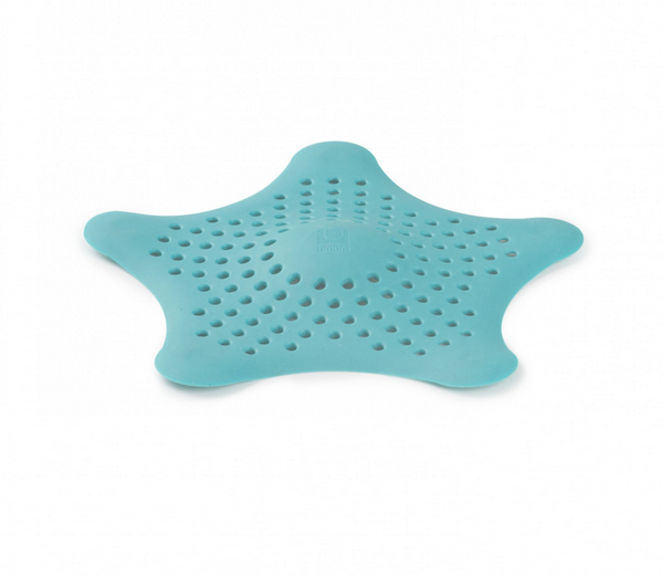 This hair catcher shaped like a starfish.