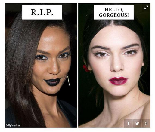 The article – "21 Beauty Trends That Need to Die in 2015" – was published on the magazine's website in January, and was shared over 80,000 times.