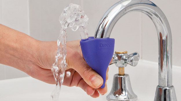 This piece of rubber (called the "Tapi") that turns your faucet into a water fountain.