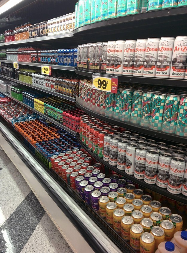 This dreamy drink aisle:
