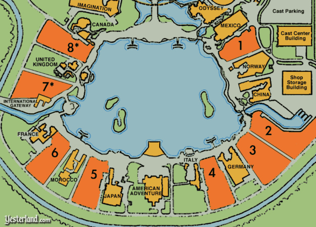 The World Showcase at Epcot may seem full, but there&#39;s actually room for eight additional countries.