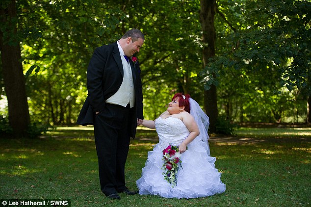 Rebecca Dinsdale stunned her husband Norman when she defied the medical odds stacked against her to walk down the aisle on their wedding day