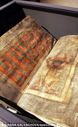 The Codex Gigas, or the Devil’s Bible, is today located at the National Library in Stockholm.It is thought to have been created in the early 13th century in the Benedictine monastery in the Czech Republic