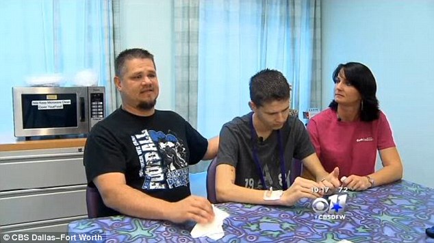 Zack's parents, Billy (left) and Teresa (right) Clements, have said that a divine miracle is the only explanation for their son coming back to life