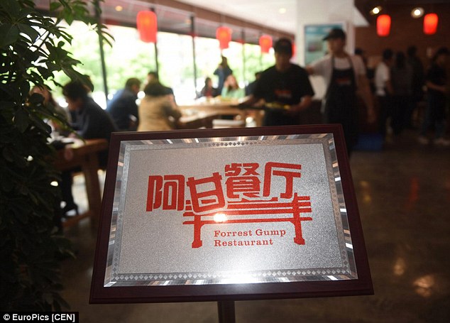 The restaurant opened its doors on Tuesday in Changchun in north east China