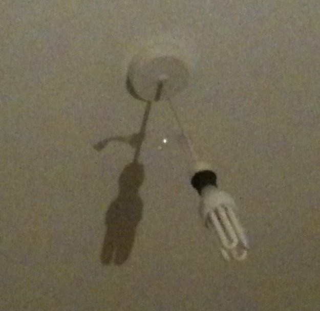 The light bulb that tells a darker story.