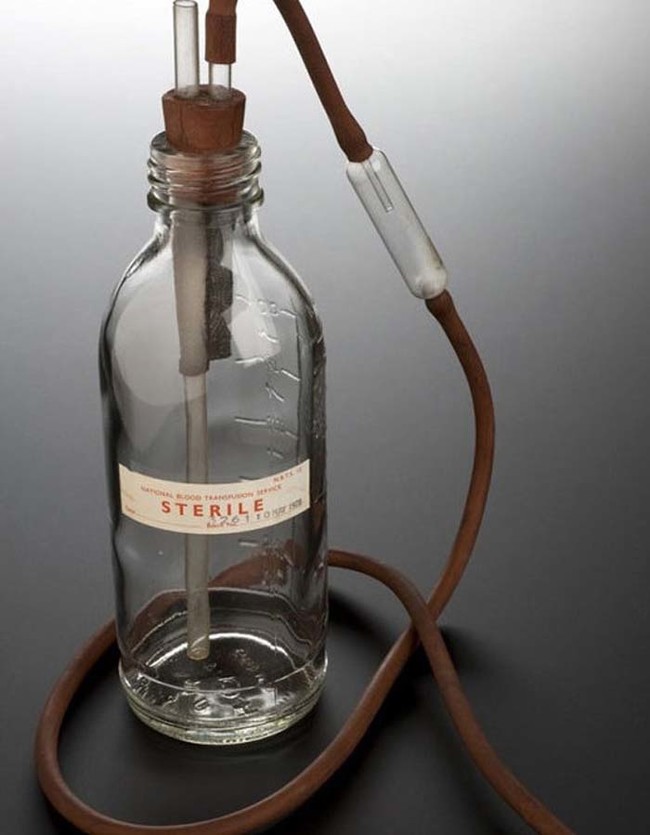 This what they used to use for blood transfusions.