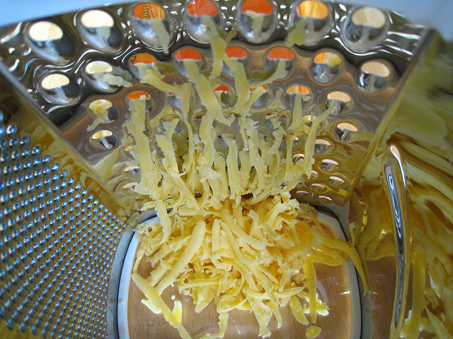 Make edible parmesan cheese bowls