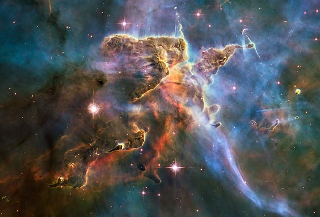 Inside this breathtaking nebula 7,500 light-years away, dozens of new stars are being born.