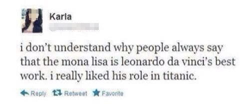 Leonardo's best role: