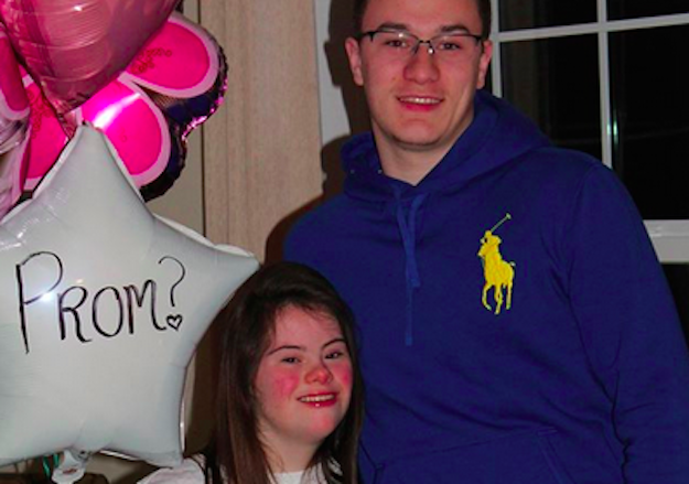 Ben remembered his promise to Mary, and decided to surprise her with a special promposal.