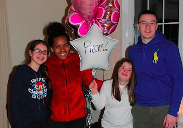 Mary said she was happy and surprised Ben had asked her to prom. "I was going to go with some friends," she said.