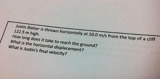 This physics teacher who knows what the kids are into: