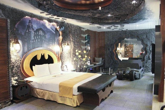 Batcave Hotel Room